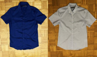 2x Srajca kratek rokav (L)
