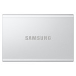 4TB Samsung prenosni T7 Resurrected USB-C 3.1 (10 Gb/s) srebrne barve