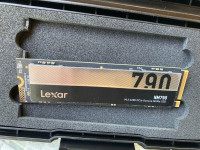 SSD Lexar 8TB NM790 M.2 2280 NVMe PCIe4. Health: 100% Hours: 0
