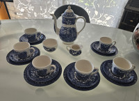 ANGLEŠKI PORCELAN - VELIK SERVIS ZA ČAJ