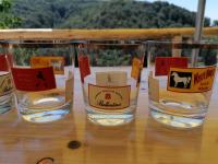 Ballantines, White Horse, Johnnie Walker, kozarci vintage
