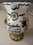 Majolka za 75 letnega Lojzeta - tradicionalni slovenski izdelek