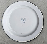 PLEHNAT EMAJLIRAN KROŽNIK EMO CELJE 22 cm Cena 3€ Ljubljana