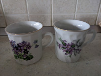 Retro porcelan skodelici Original Bohemia 9x9cm