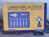 Stara garnitura pribor za torto (SILA STARA MORAVICA 1988)