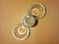 Stara steklena solnica iz 60tih 70tih let