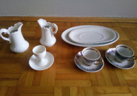 Starinski vrčki, ovali, skodelice- porcelan