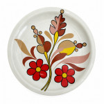 Vintage Winterling Bavaria krožnik – retro floral 70s dekor