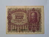 Avstroogrska 20 kron 1922