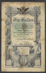 AVSTROOGRSKA, AO, 1 GULDEN 1866