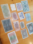 Bankovci iz časa ww2 - 13 kom.