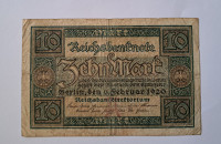 Nemčija 10 mark 1920