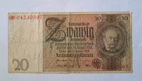 Nemčija 20 mark 1929