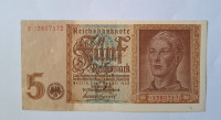 Nemčija 5 mark 1942