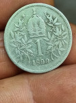 !"Avstroogrska - 1 krona 1889