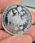 !"Avstroogrska - 2 guldna 1859 B