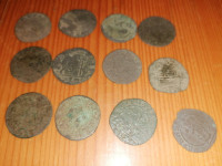 Beneški Bagatini 12x cca 1650-1700