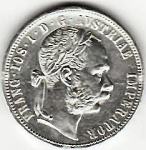 Franc Josef srebrnik 1877