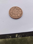 Kovanec 1861 za 4 krajcarje