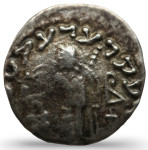 LaZooRo: Grčija - Baktrija - AR drahma Azesa II 35-12 pr.n.št), Zevs