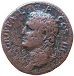 LaZooRo: Rim - AE As Agripe pod Kaligulo (37-41 AD), Neptun