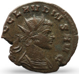 LaZooRo: Rim - AE Antoninian Klavdija II. (268-270 n.št.), Fides
