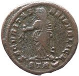 LaZooRo: Rim- AE Follis Helene (306 - 329/30 AD), Securitas