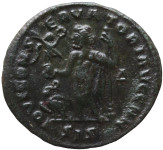 LaZooRo: Rim- AE Follis Konstantina Velikega (306 - 337 AD), Jupiter