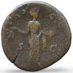 LaZooRo: Rim - AE Sestercij Antonina Pija (138-161 n.št.), Libertas