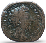 LaZooRo: Rim - AE Sestercij Marka Avrelija (139-180 n. št.), Fortuna