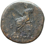LaZooRo: Rim- AE Sestertius Marka Avrelija (139-161-180 AD), Virtus