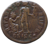 LaZooRo: Rim- AE2 Folis Valentinijana II. (375-392 n. št.), REPARATIO