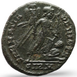 LaZooRo: Rim - AE3 Folis Konstantina I(306-337n.št.) SARMATIA DEVICTA
