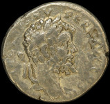 LaZooRo: Rim - AR denarij Septimija Severja (193-211 n. št.), INVICTO