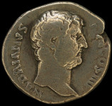 LaZooRo: Rim - AR Denarius Hadriana (117-138 AD), FELICITAS AVG