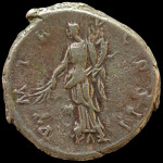LaZooRo: Rim - AR Denarius Hadriana (117-138 AD), Pax