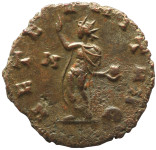 LaZooRo: Rimsko cesarstvo - AE Antoninian Quintillusa (270 AD), Sol