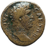 LaZooRo: Rimsko cesarstvo - AE As Aeliusa (136-138 AD), Spes