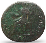 LaZooRo: Rimsko cesarstvo - AE As Hadrijana (117-138 n. št.), Justitia