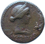 LaZooRo: Rim - AE Dupondij Livije (58 pr. n. št. - 29 n.) IVSTITIA