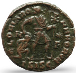 LaZooRo: Rimsko cesarstvo - AE3 Gracijana (367-383 n. št.), ujetnik