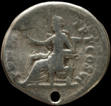 LaZooRo: Rimsko cesarstvo - AR denarij Vespazijana (69-79 n. št.), Pax