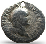 LaZooRo: Rimsko cesarstvo - AR denarij Vespazijana (69-79 n. št.), Pax