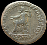 LaZooRo: Rimsko cesarstvo - AR Denarius Hadriana (117-138 AD),IVSTITIA