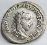 RIM Antika AR Antoninijan Cesar Gordijan III VF XF Felicita Srebro C22