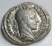 RIM Antika AR Denarij Cesar Alexander Severus VF Annona Srebro #C13
