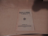 PRAVILA O VEDENJU ZA UČENCE SREDNJIH, UČITELJSKIH IN MEŠČANSKIH ŠOL