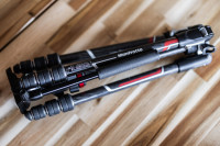 Manfrotto Befree Live stativ + fluid glava