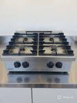 PROFESIONALNI NAPULTNI PLINSKI ŠTEDILNIK - 4x PLIN - INOX- ZANUSSI