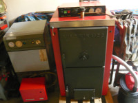 Peć za centralno ogrevanje na trda goriva-DRVA